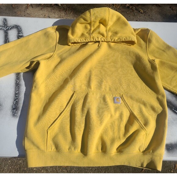 Carhartt Pullover Hoodie Sweatshirt Sleeve Graphic Loose Fit - Picture 5 of 12